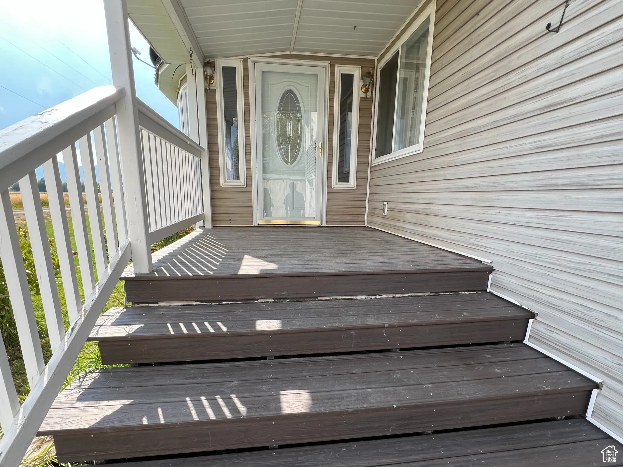 View of exterior entry