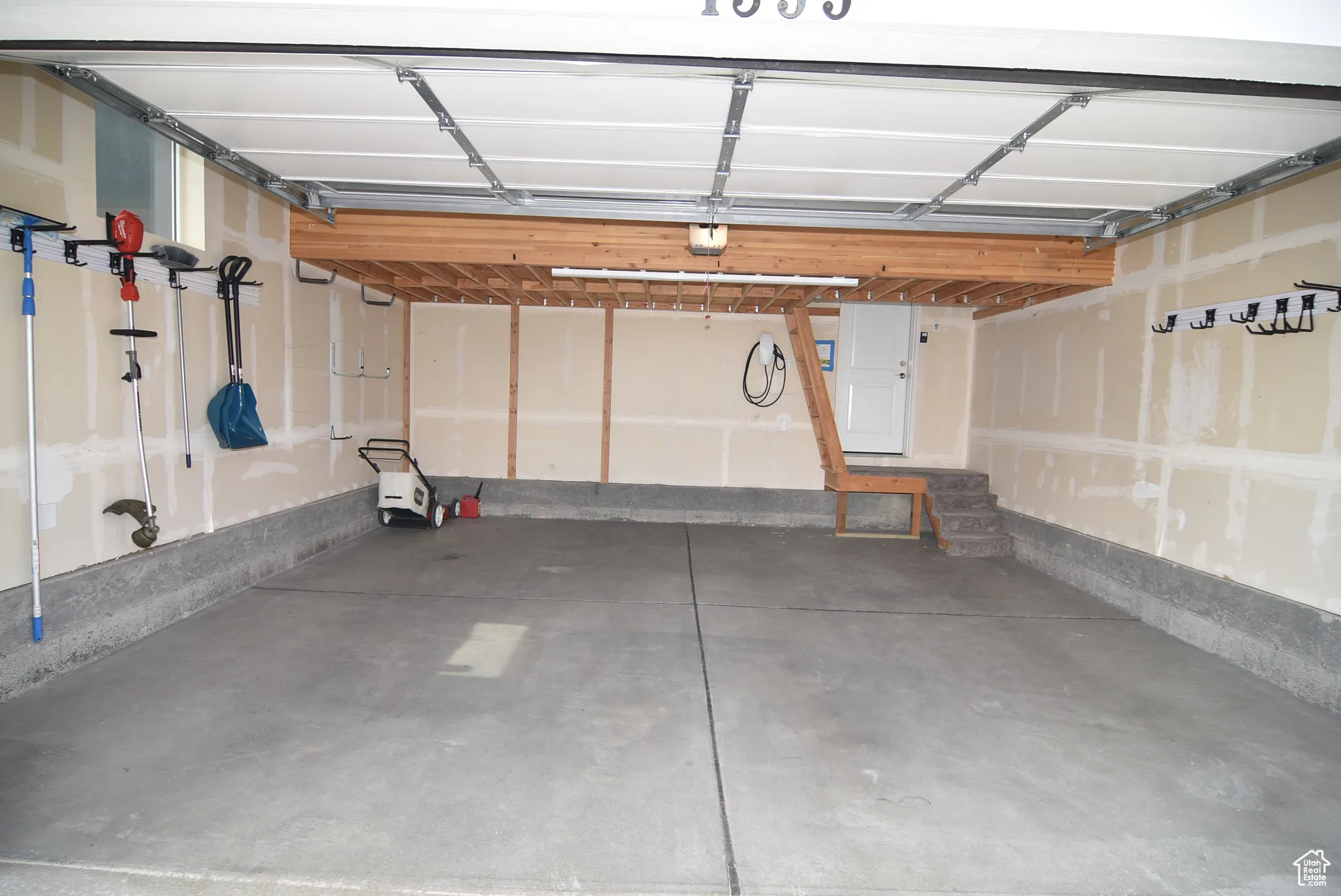 2-car Garage with a garage door opener