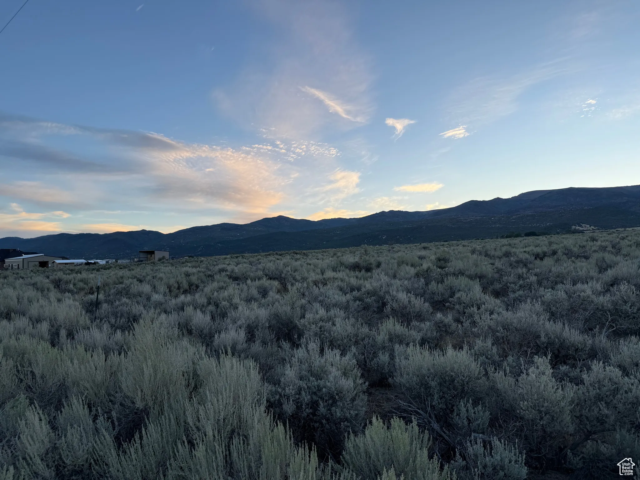 View of mountain backdrop