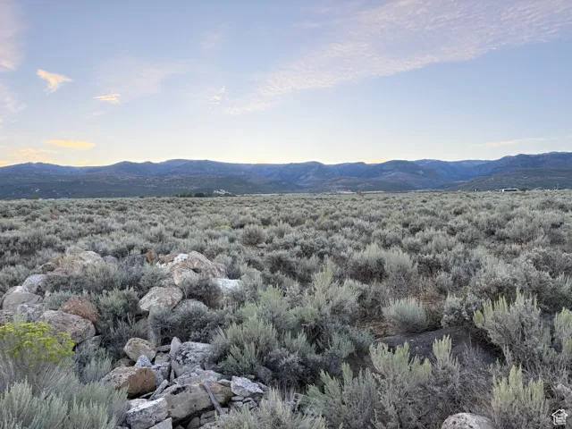 View of mountain backdrop