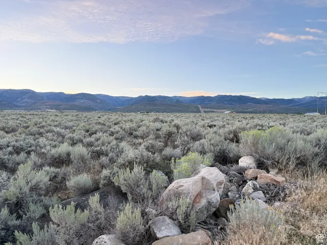 View of mountain backdrop