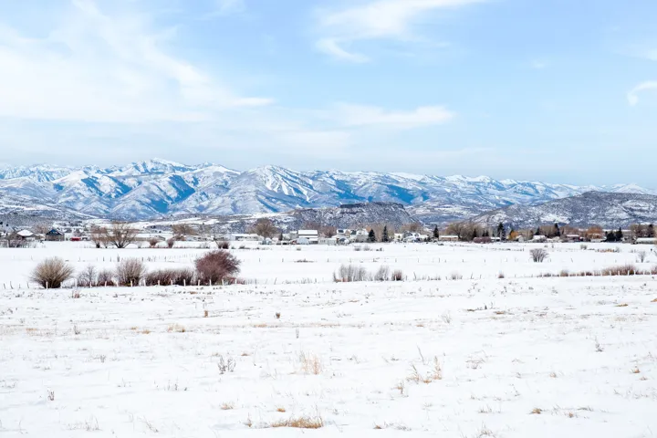 View of mountain background