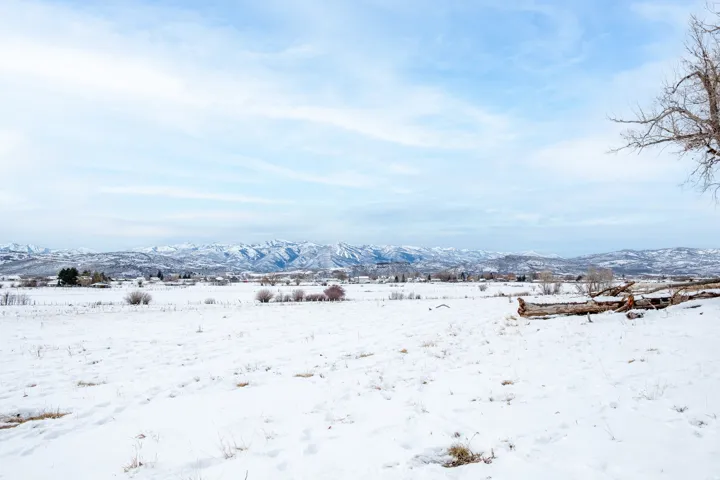 View of mountain background