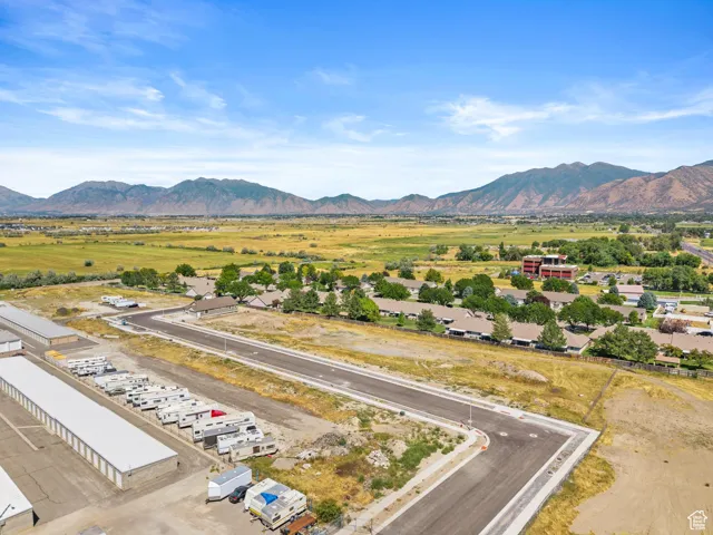 Bird's eye view of mountains