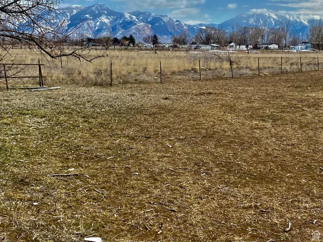 View of yard featuring a mountain view and a rural view