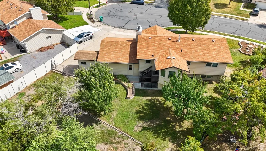 Back view of property