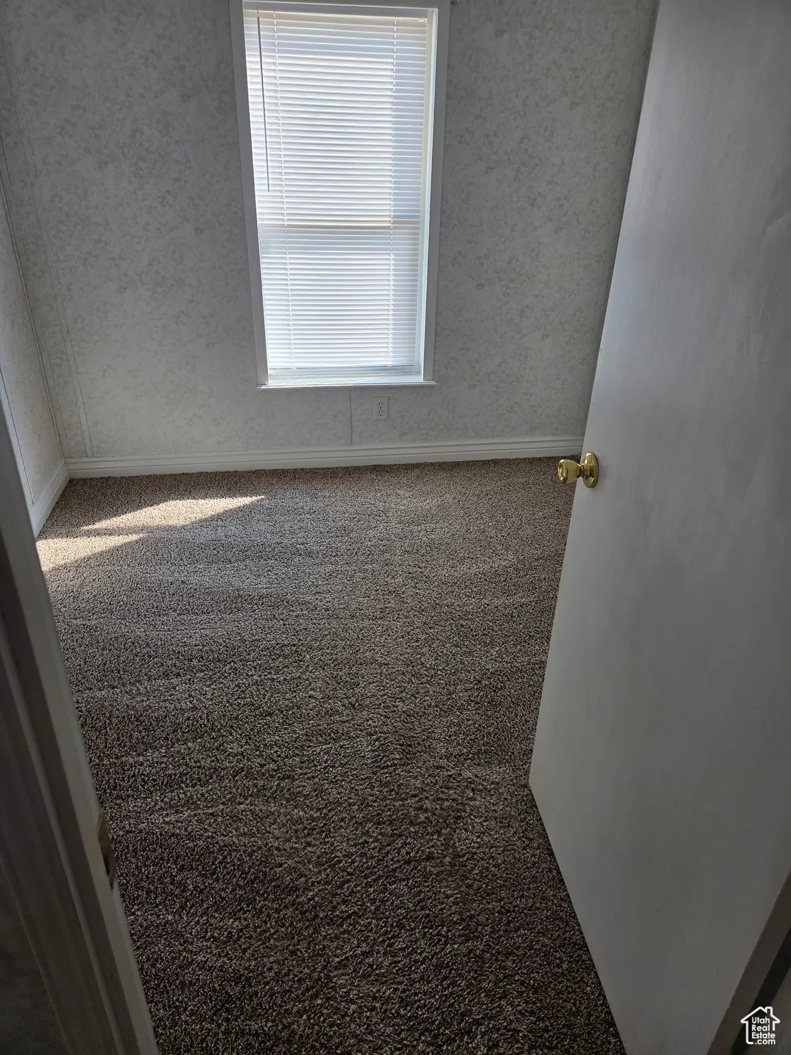 Empty room featuring carpet flooring