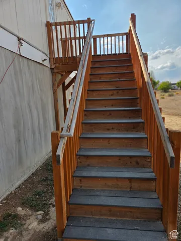View of stairway