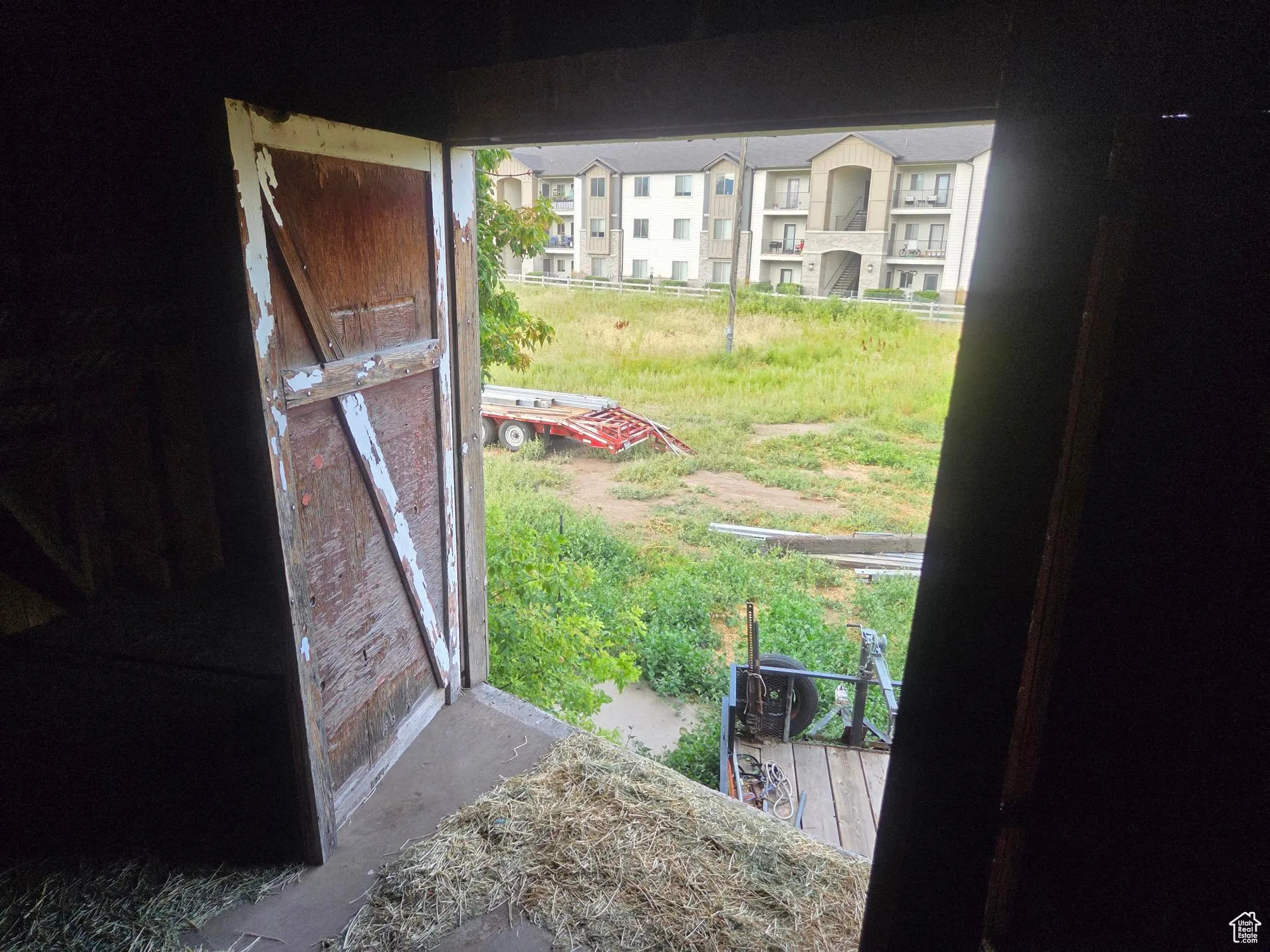 Detailed view of an exterior structure