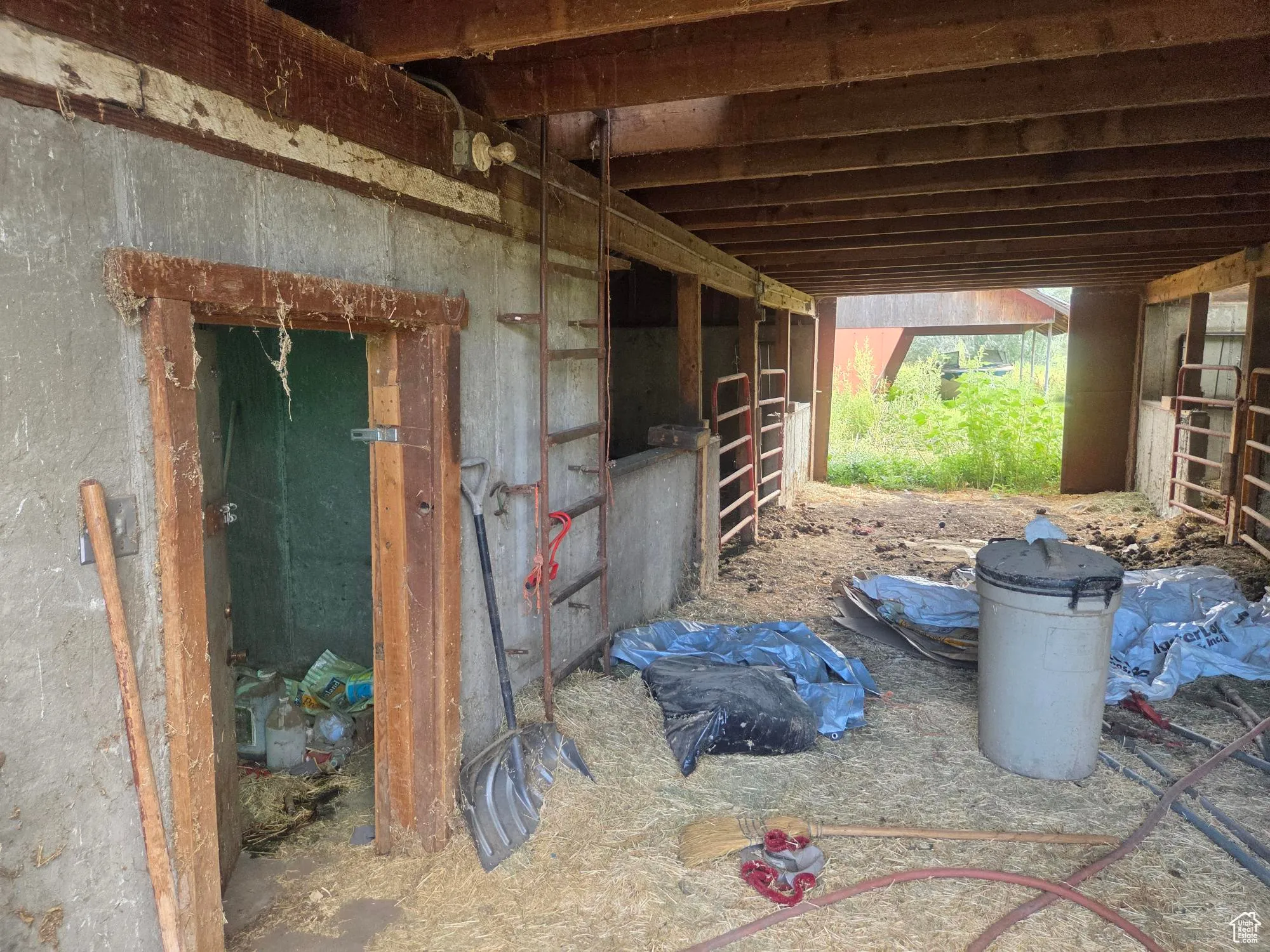 View of stable
