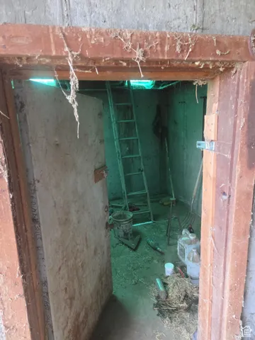 View of basement