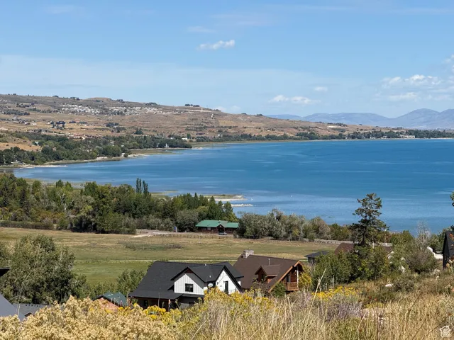 Water view with mountains