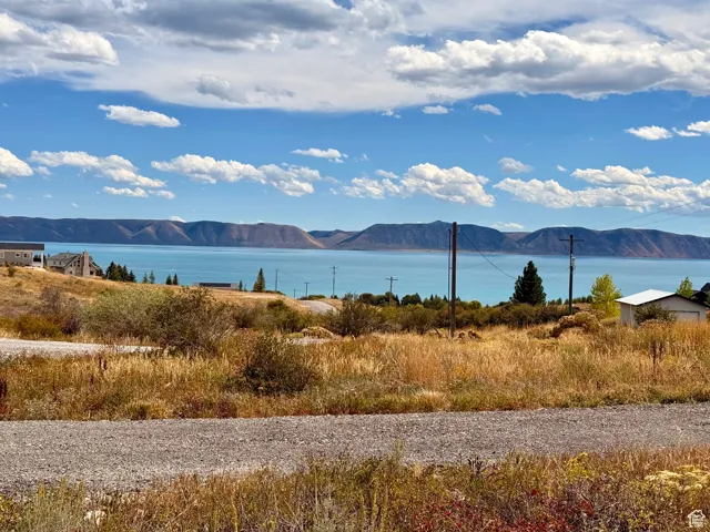 Water view featuring a mountain backdrop