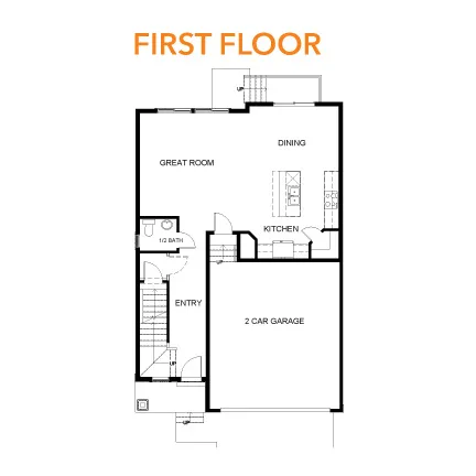 View of home floor plan