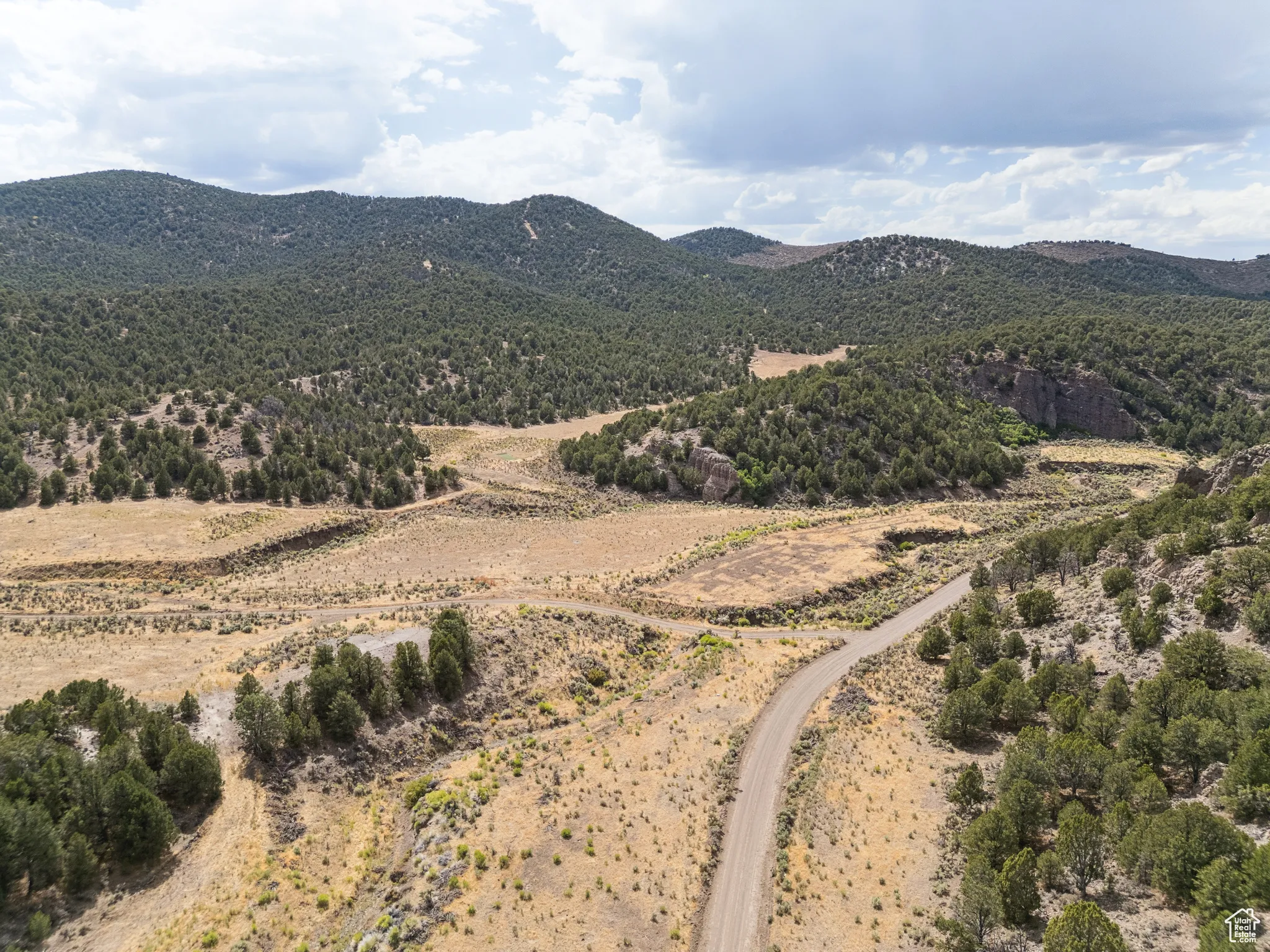 View of mountain background