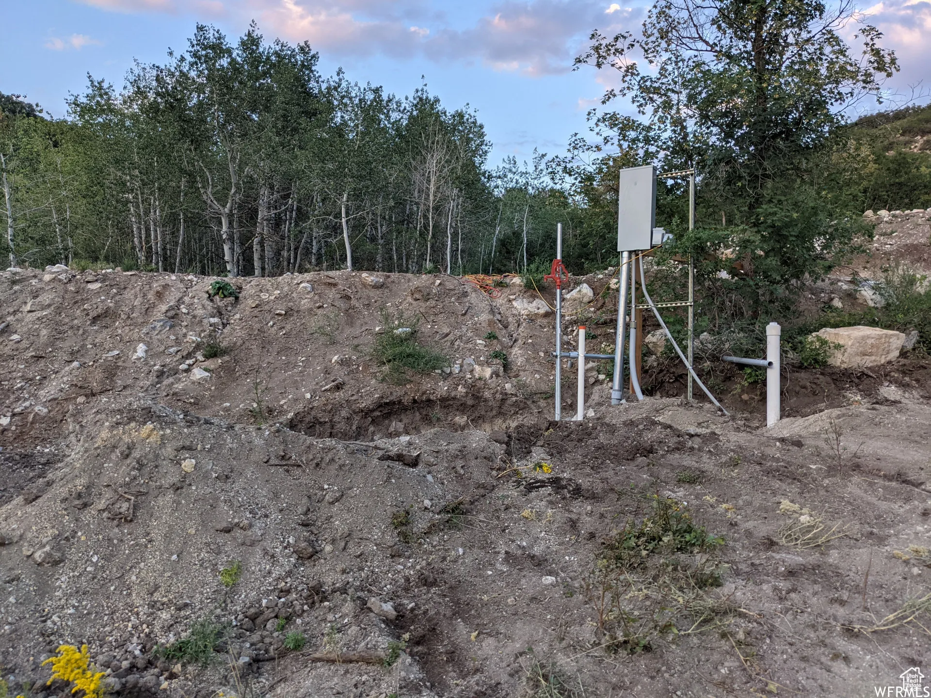 Lot 1 power, water, septic, ready for your cabin build. 200amp #1
