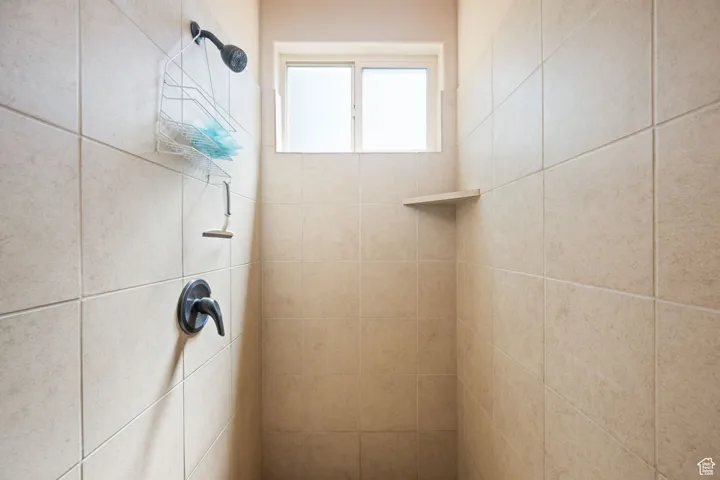 Full bath with a stall shower