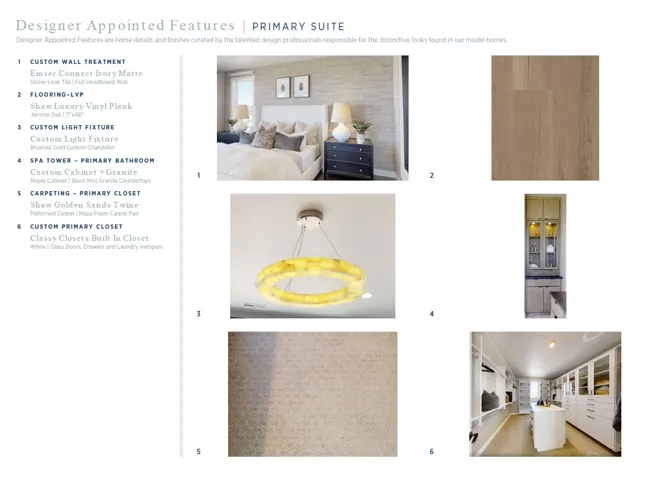 View of marketing collateral with multiple images