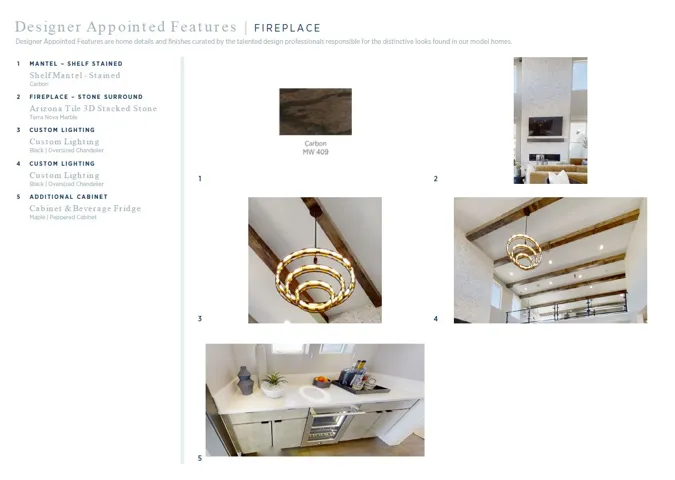 View of a document with a collage of images