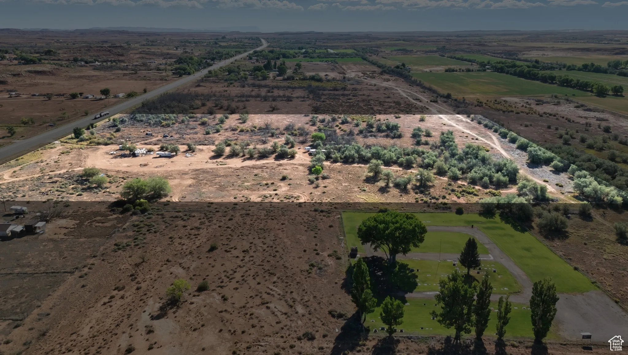 View of property location featuring rural landscape