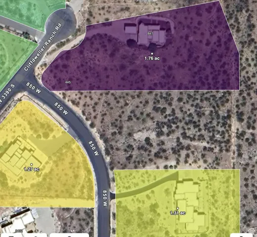 Map / location of property area