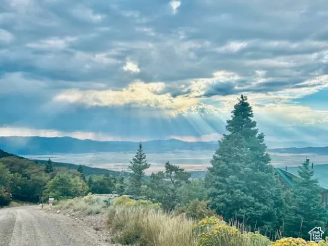 View of mountain background
