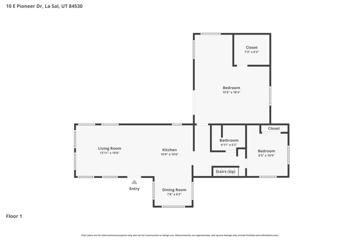 View of room layout
