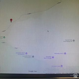 Red dot is the property in proxmity to Skin Walker Ranch area.