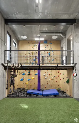 View of exercise room
