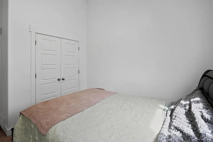 Bedroom with a closet