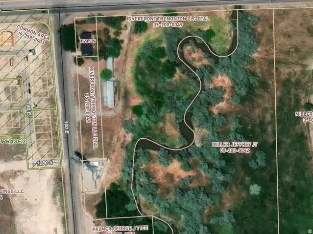 Plat Map. Illustrating property boundaries and parcel identification numbers