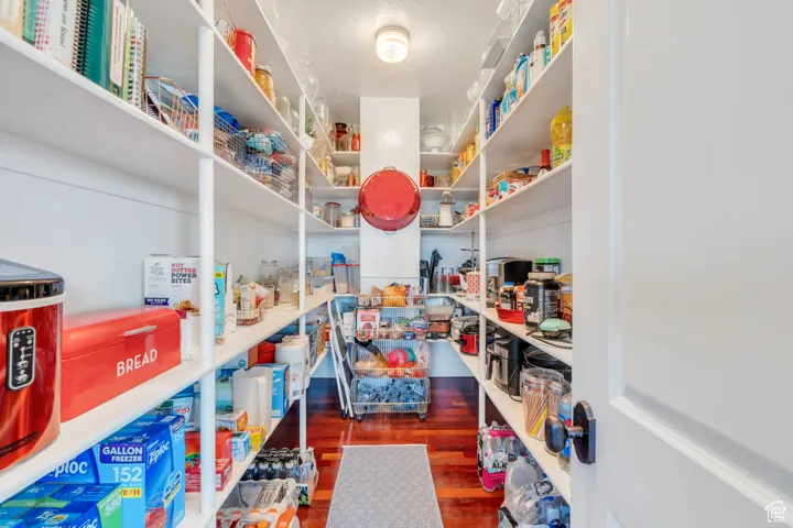 View of storage area