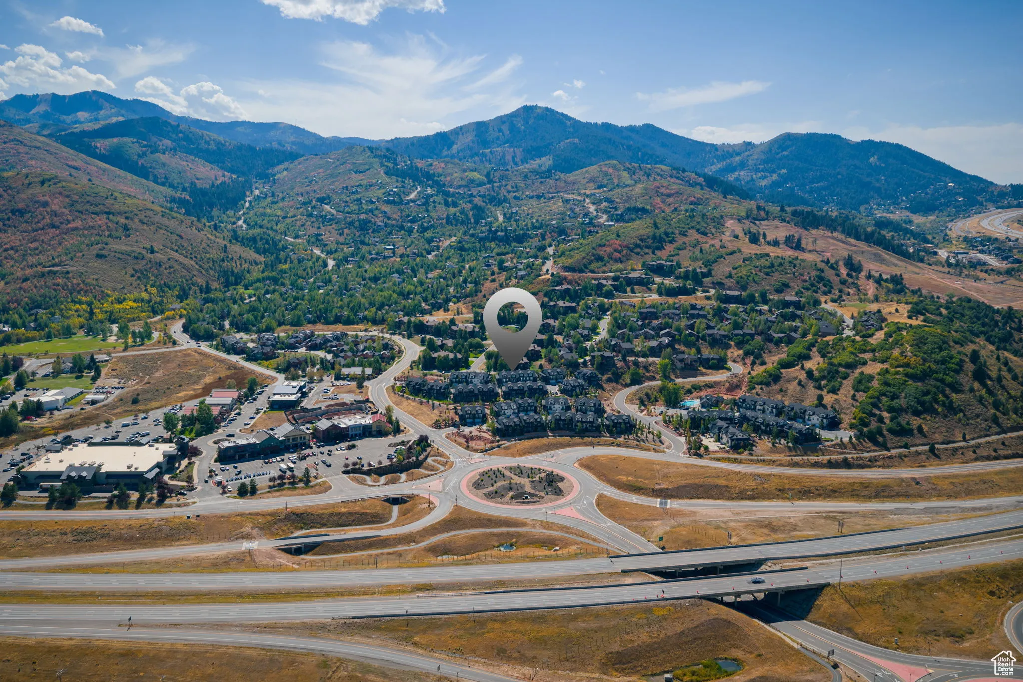 Easy access to I-80 and far back enough that highway noise is minimal.