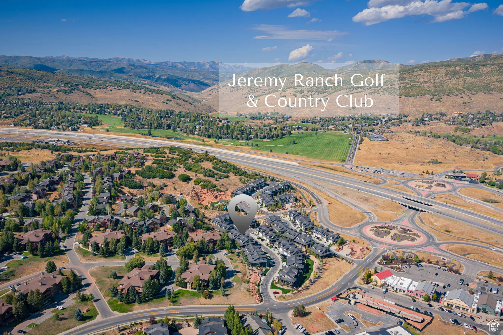 Easy access to I-80 and far back enough that highway noise is minimal.