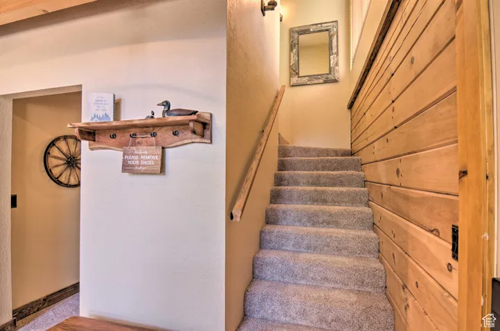 View of staircase