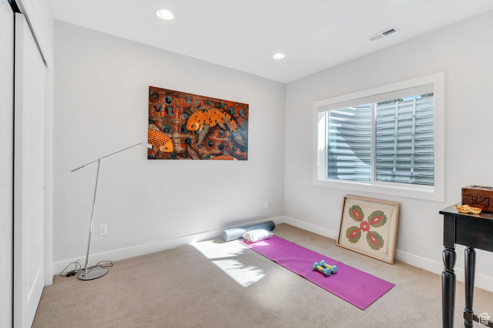 Bedroom or exercise room