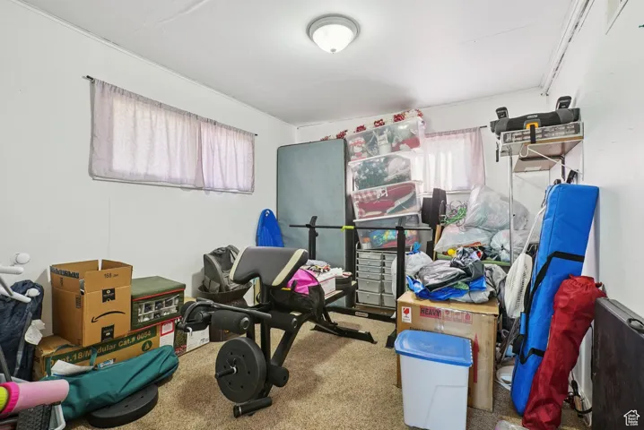View of storage area