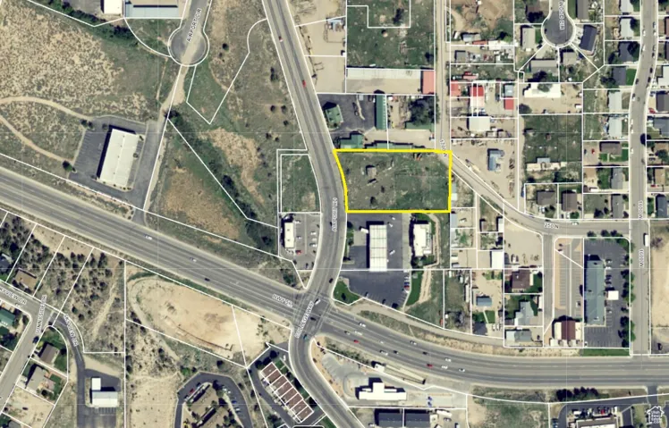 Map / location featuring property boundaries highlighted