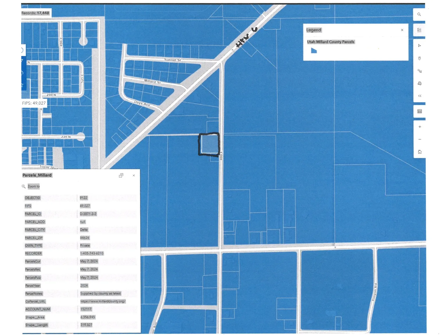 Map / location