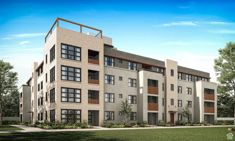 Rooftop Access 360° of Downtown Daybreak and the Wasatch Mountains