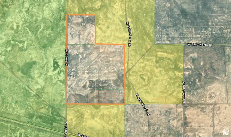 Map / location featuring property boundaries highlighted