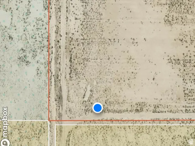 Map / location with property parcel outlined