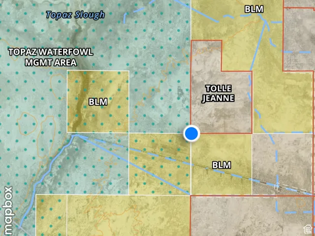 Map / location of property area with property parcel outlined