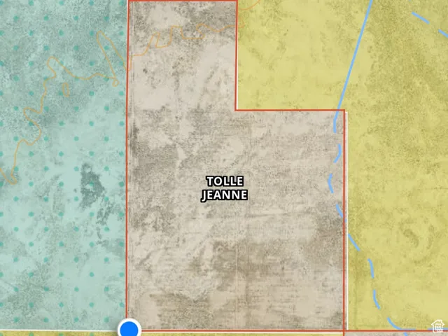 Map / location with property boundaries highlighted