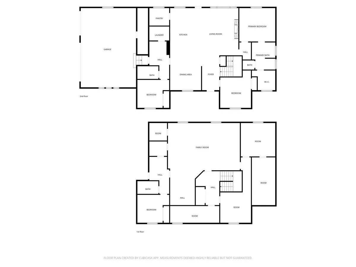 View of room layout