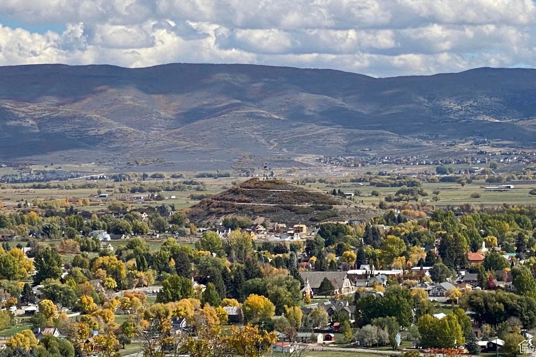 View of mountain backdrop