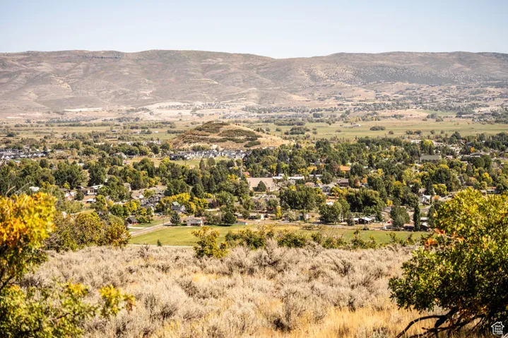 View of mountain background
