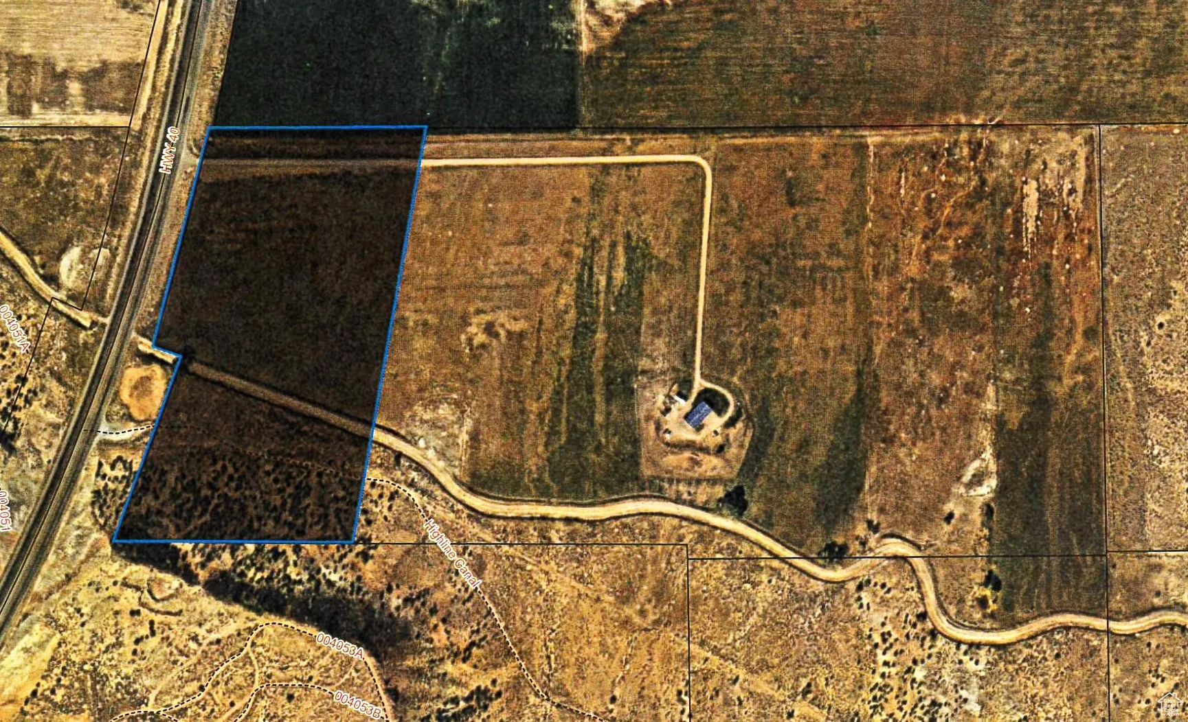 County Plat with Approximate Boundary Lines.