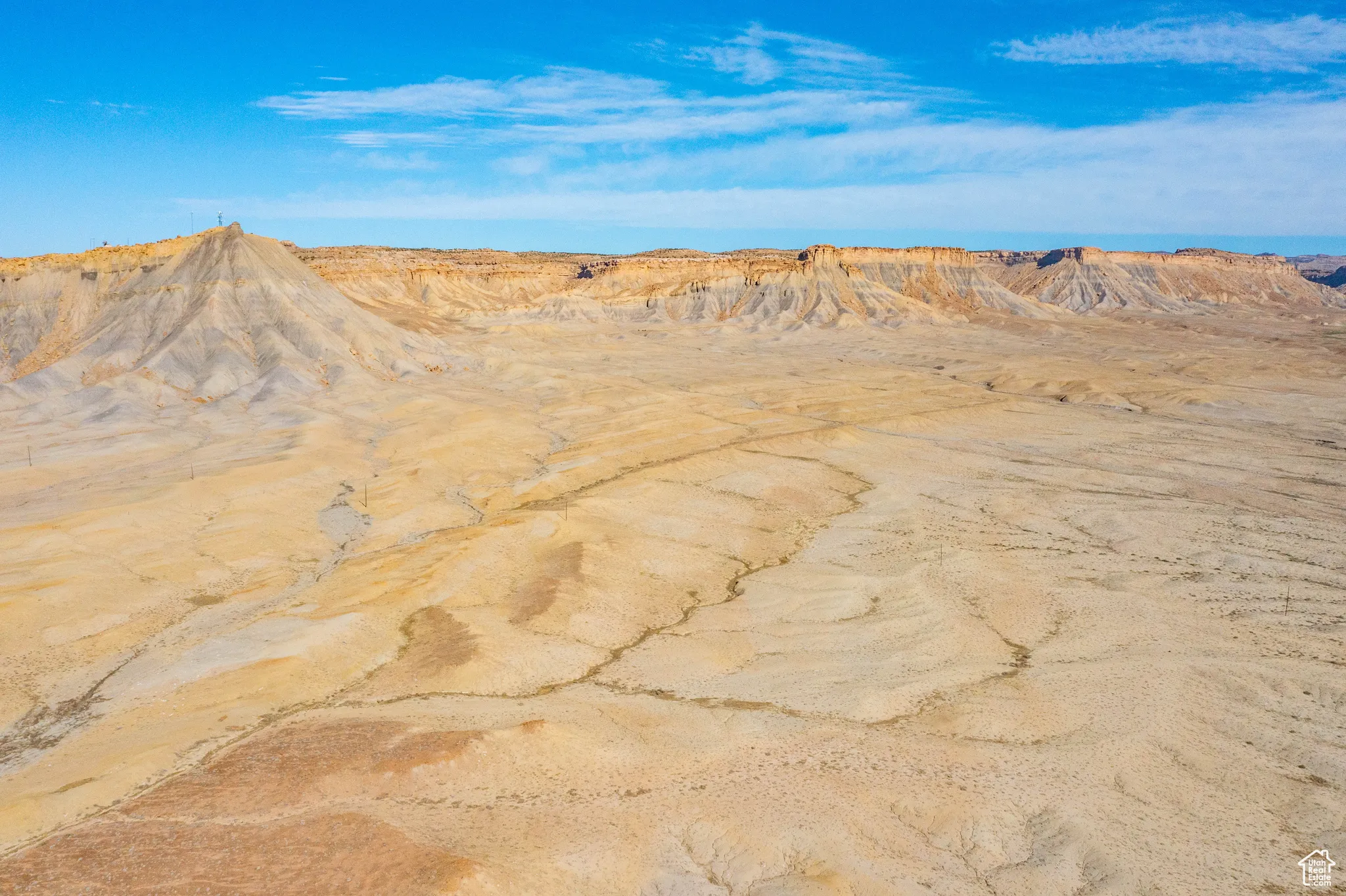 Mountain view featuring a desert landscape and rural landscape