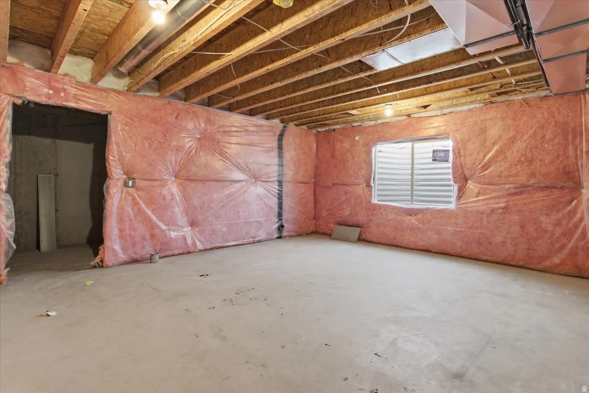 View of basement